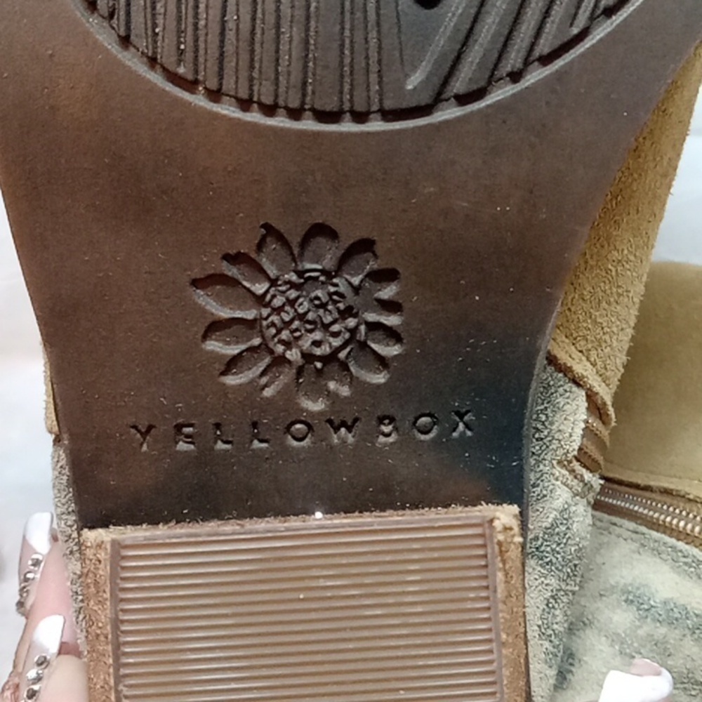 Yellowbox cheetah ankle boots size 7.5 - Picture 12 of 13